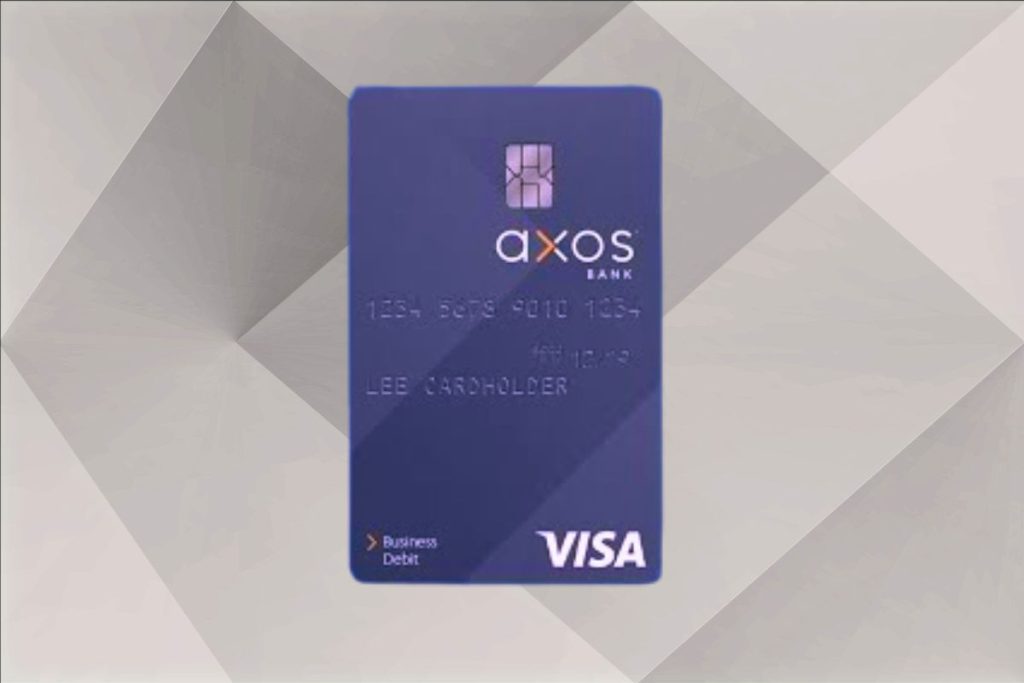 Axos CashBack Checking Visa Debit Card capa